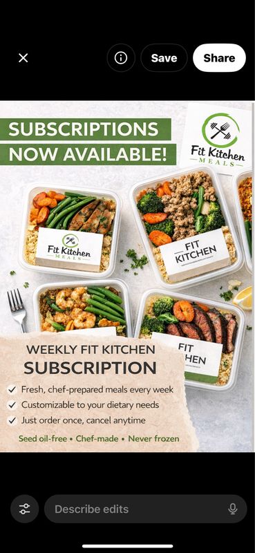 Weekly subscription boxes