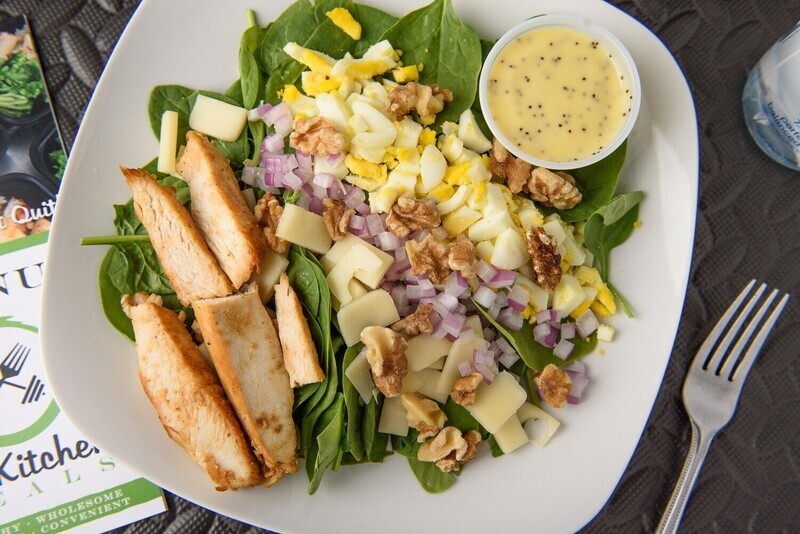 Chicken Spinach Salad