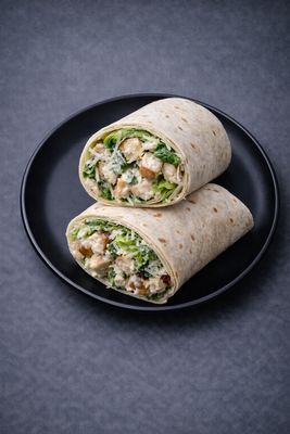 Chicken Caesar Salad Wrap