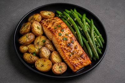 Maple Dijon Salmon