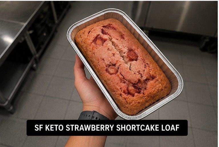 Strawberry Shortcake, Sugar-Free And Keto