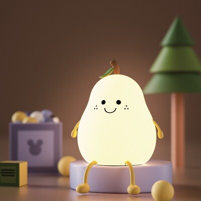OuO Pears With Sleep Silicone Night Light