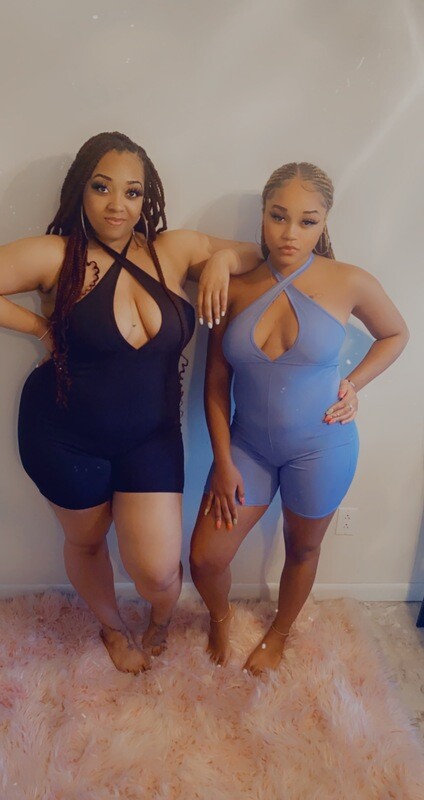 Cocoa Halter Romper Blue