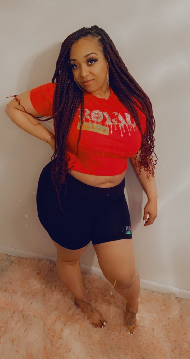 Royal Cocoa Biker Shorts set (COMING SOON)