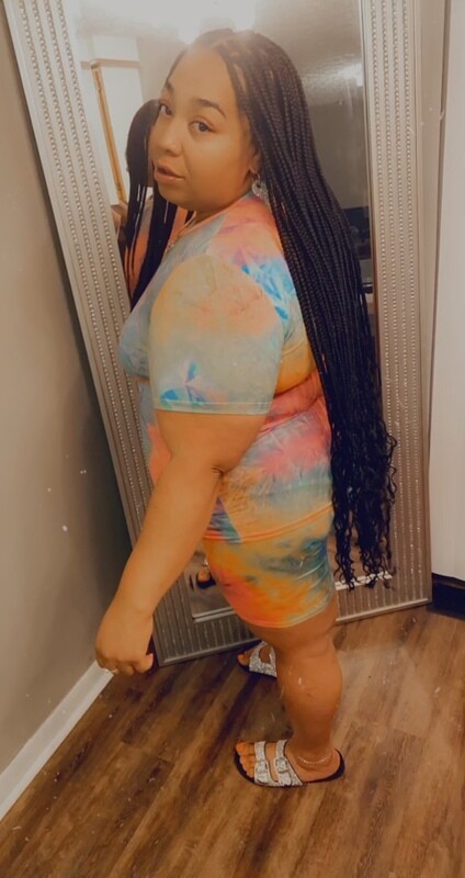 Royal Plus Tye Dye 2 Piece Set