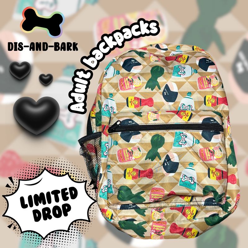 Kaukau Adult Sized Backpack *LIMITED DROP- NO RESTOCK*