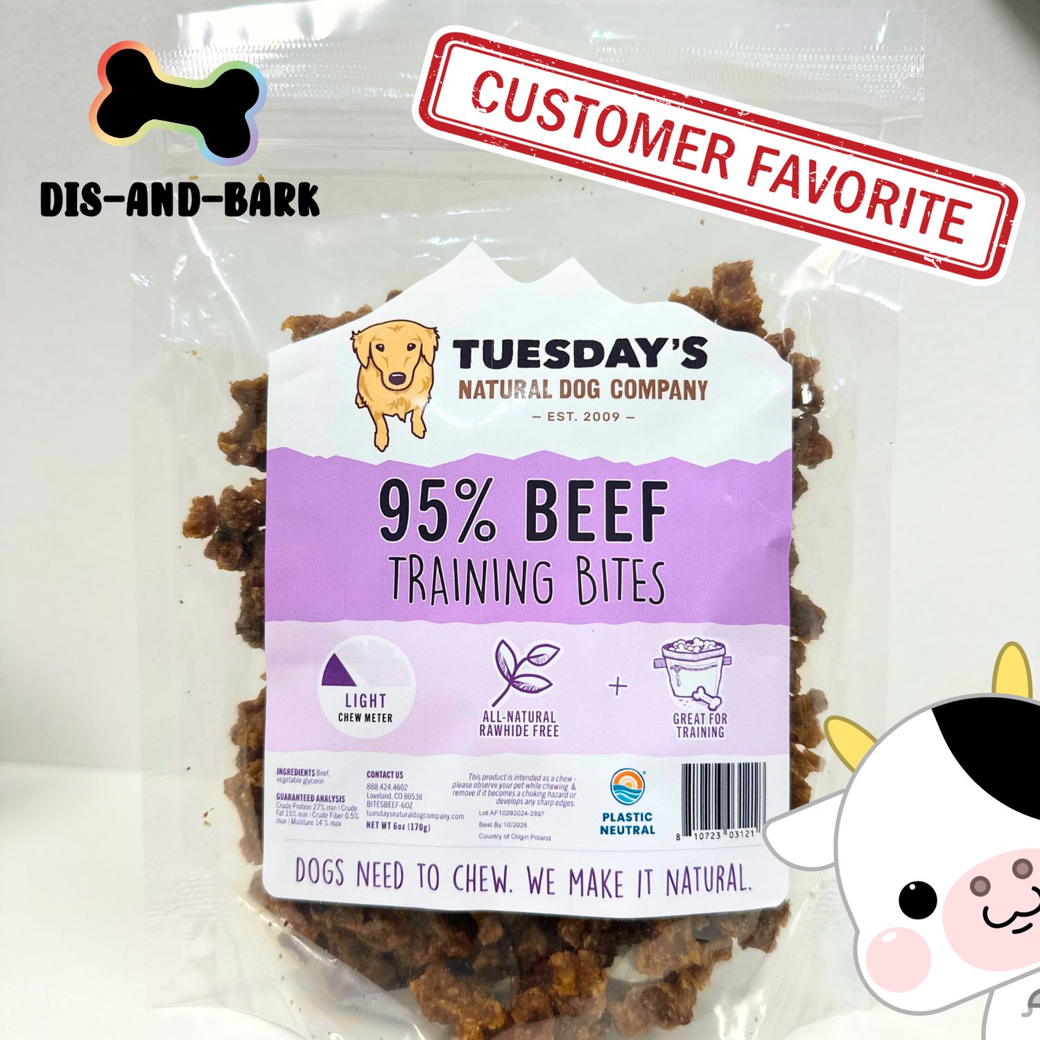 Tuesday's- Bone Bites 6oz