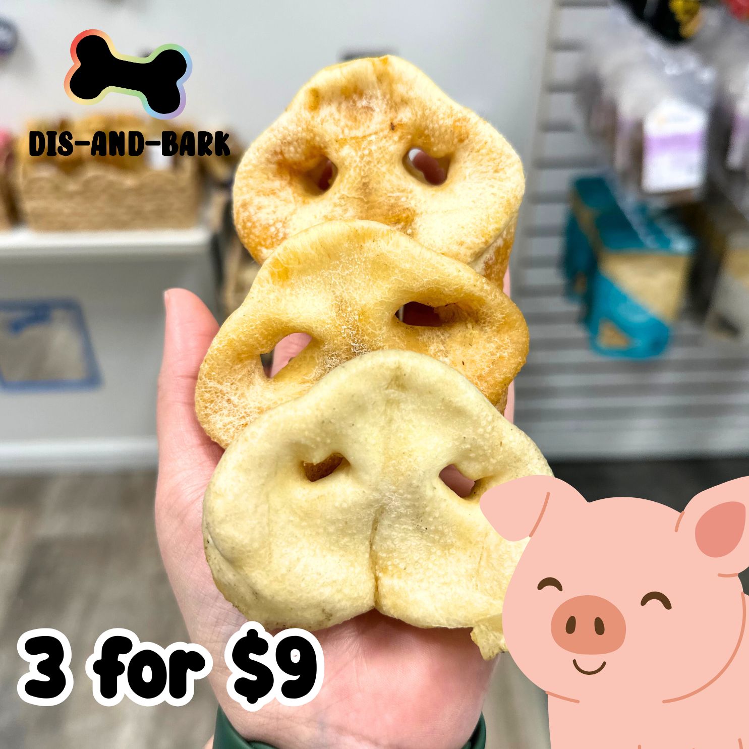 Piggy Snouts- 3 for $9