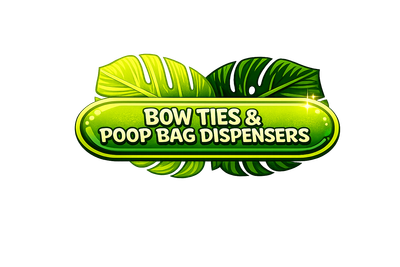 Bow Ties & Poop Bag Dispensers