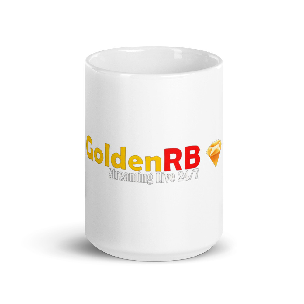 GoldenRB White Glossy Mug