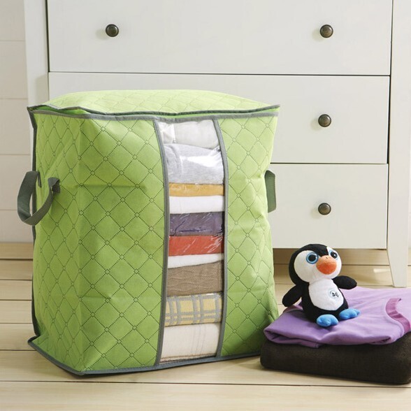 Foldable Compact Clothes Storage Bag Clothes Sorting Storage Organizer Bag