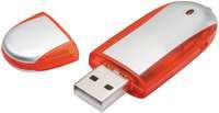 USB-флеш-карта, красная, 4 Гб