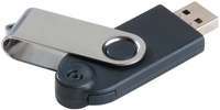 USB-флеш-карта с раcпознаванием голоса, на 4 Гб, черная
