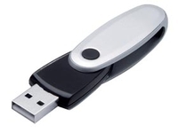 USB-флеш-карта, черная, 2 Гб