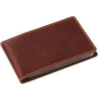 Визитница, коричневая