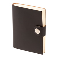 Книга для записей LEFA, линованная черная