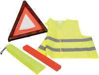 Набор ГТО1 - знак аварийной остановки, аварийный жилет