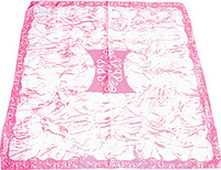 Платок, розовый