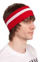 Повязка на голову STYLE, красная