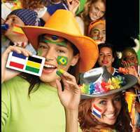 Раскраска для болельщика