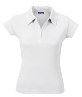 Рубашка поло женская без пуговиц PRETTY 220 белая