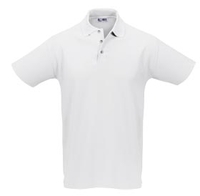Рубашка поло мужская SUMMER 170 белая