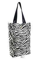 Сумка Reverso, черная/зебра