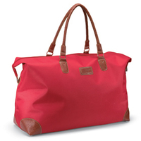 Сумка дорожная, красная