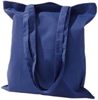 Сумка на длинных лямках, синяя