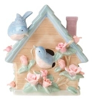 Фигурка "Домик с голубями" музыкальный