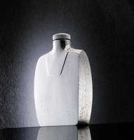 Фляжка "Н2О" в неопреновой жилетке с чехлом, объем 600мл