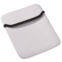 Чехол для iPad, белый с черным