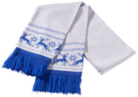 Шарф "Лапландия", синий