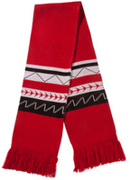Шарф "Скандинавия", красный