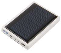 Зарядное устройство на солнечных батареях с аккумулятором 1000 mAh