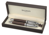 Набор авторучек «Мильо», коричневый