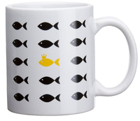 Отличная кружка "Золотая рыбка"