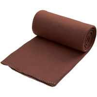 Плед, коричневый