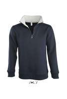 Свитшот Scott 290 с контрасным воротником на молнии, темно синий