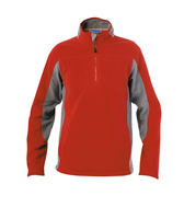 Свитшот мужской двухцветный NIAGARA 300 красный/серый