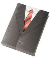 Упаковка для футболок с 3D галстуком