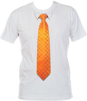Футболка с 3D галстуком DUDE 20