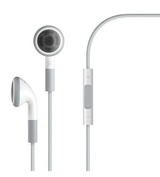 Apple Earphones with Remote and Mic