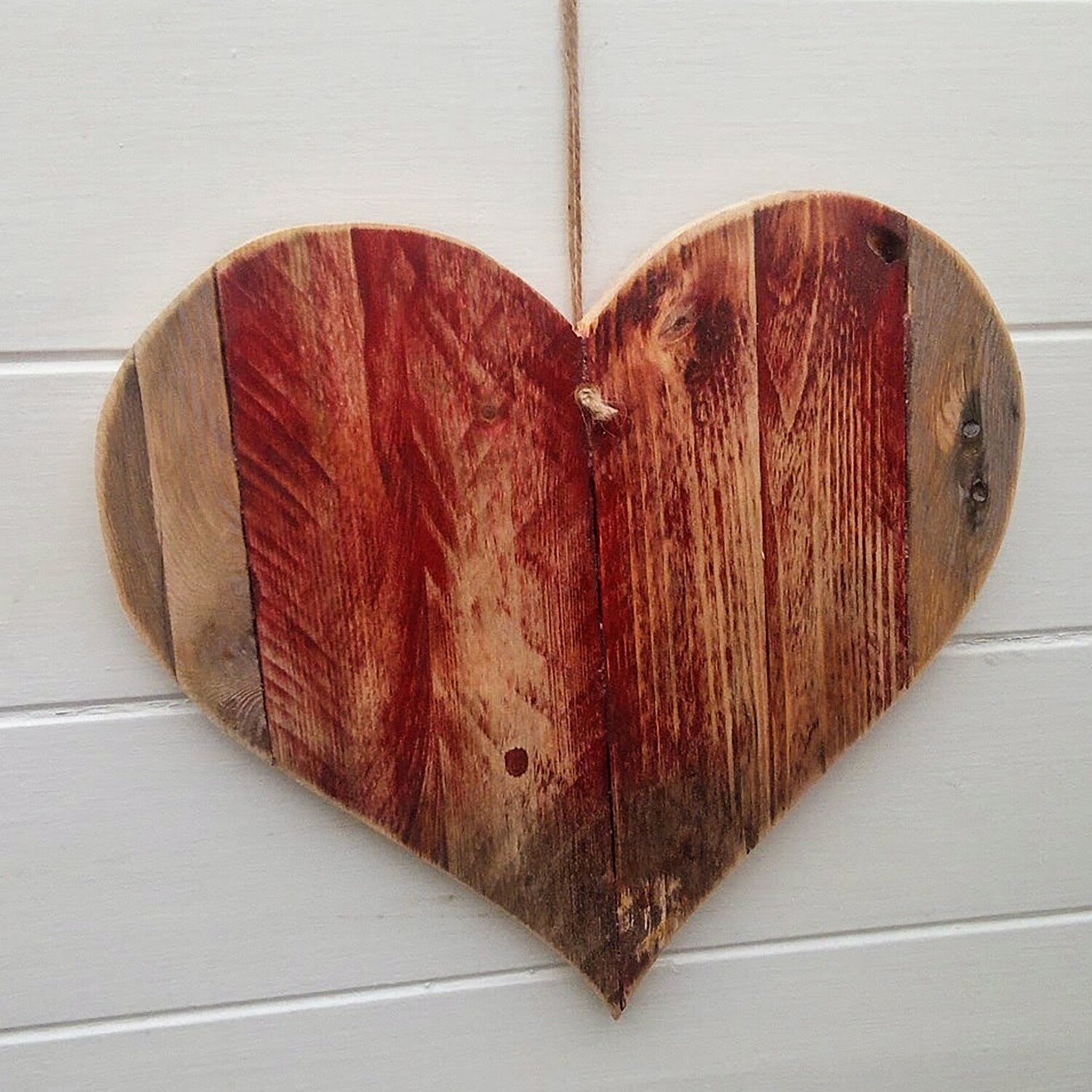 Heart - Reclaimed Wood A4 Picture Frame