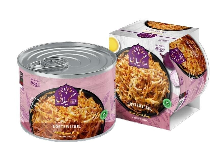پیاز سرخ شده محصولات گیلانی - 230 گرمی