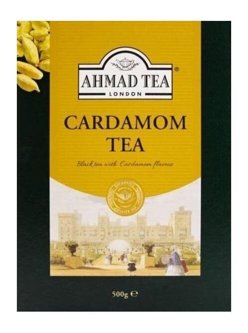 چای سیاه احمد با طعم هل - 500 گرمی