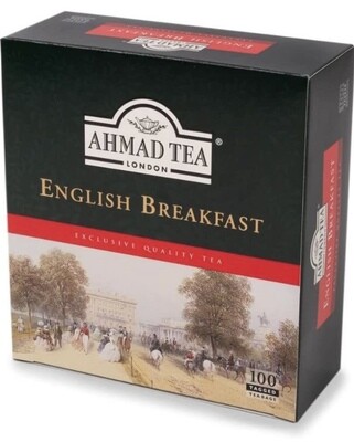 چای کیسه ای صبحانه احمد بسته 100 عددی