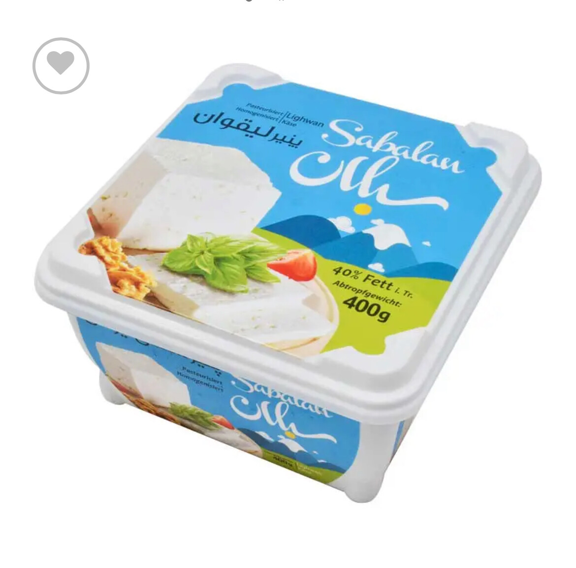 پنیر لیقوان 40% چربی 400 گرمی
