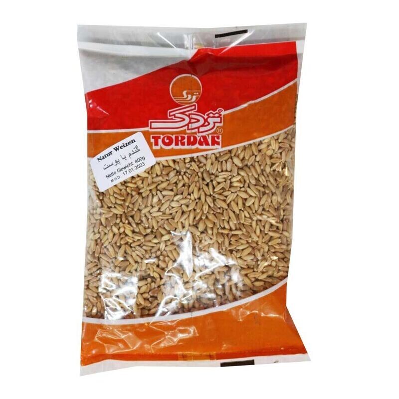 گندم با پوست تردک - 400 گرمی