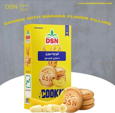 DSN - کلوچه موزی ایران 180 گرمی DSN - کلوچه موزی ایران 180 گرمی